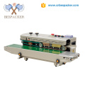 Bespacker FRD-1000-2 Ink wheel date printed plastic PVC bag automatic continuous band sealing sealer machine